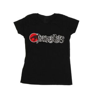 Thundercats Womens/Ladies Classic Logo Cotton T-Shirt / Black
